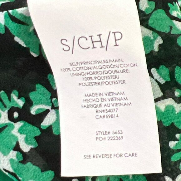 CABI Library Jacket Green Plaid Tweed Button Front Sz S #5653 EUC - Picture 6 of 6